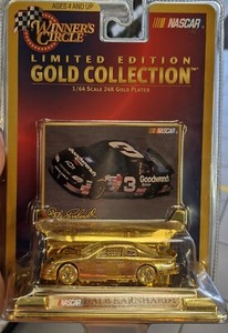 dale earnhardt 24k gold car