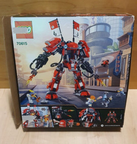 LEGO Ninjago Movie - 70615 - Fire Mech - COMPLETE + OBA + ORIGINAL BOX + STICKER