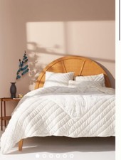 NWT Anthropologie Textured Arlo California King Quilt NO SHAMS