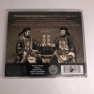 Origin, Vol. 1 by The Soundtrack of Our Lives (CD) 602498801802| eBay