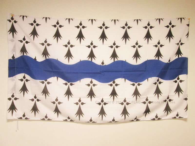 BANDIERA LOIRA ATLANTICA 150x90cm - BANDIERA DIPARTIMENTO DI LOIRE-ATLANTIQUE -