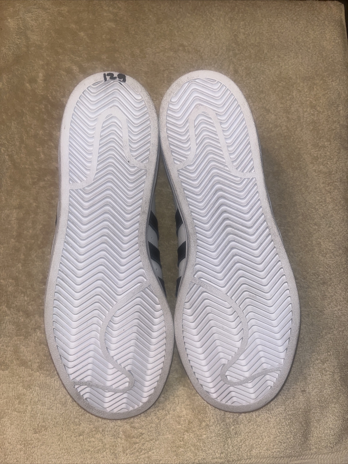 ADIDAS SUPERSTARS SHELLTOE RARE SAMPLE WHITE PURP… - image 5