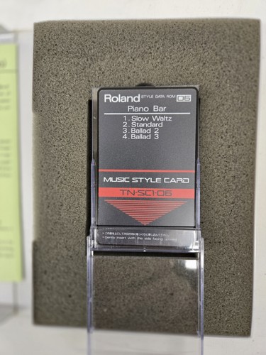 Tarjeta estilo música Roland Tn-SC1-06 piano bar - Imagen 5 de 7