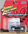 Johnny Lightning 1967 Pontiac Firebird 400 Dark Blue 1:64 White Lightning CHASE