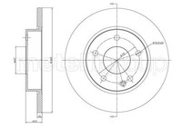 2X Metelli Bremsscheibe 23-0470C FüR MERCEDES-BENZ