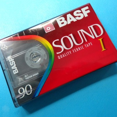   1x BASF Sound I 90 * IEC I Type 1 * Cassette Kassette кассета *SEALED* 1995