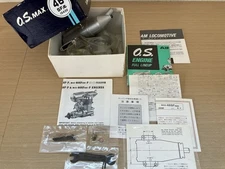 O.S. MAX-46SF ABC 7.45cc 2 cycle glow engine with muffler For R/C airplane New