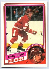 1984-85 O-Pee-Chee Kelly Kisio Rookie Detroit Red Wings #56