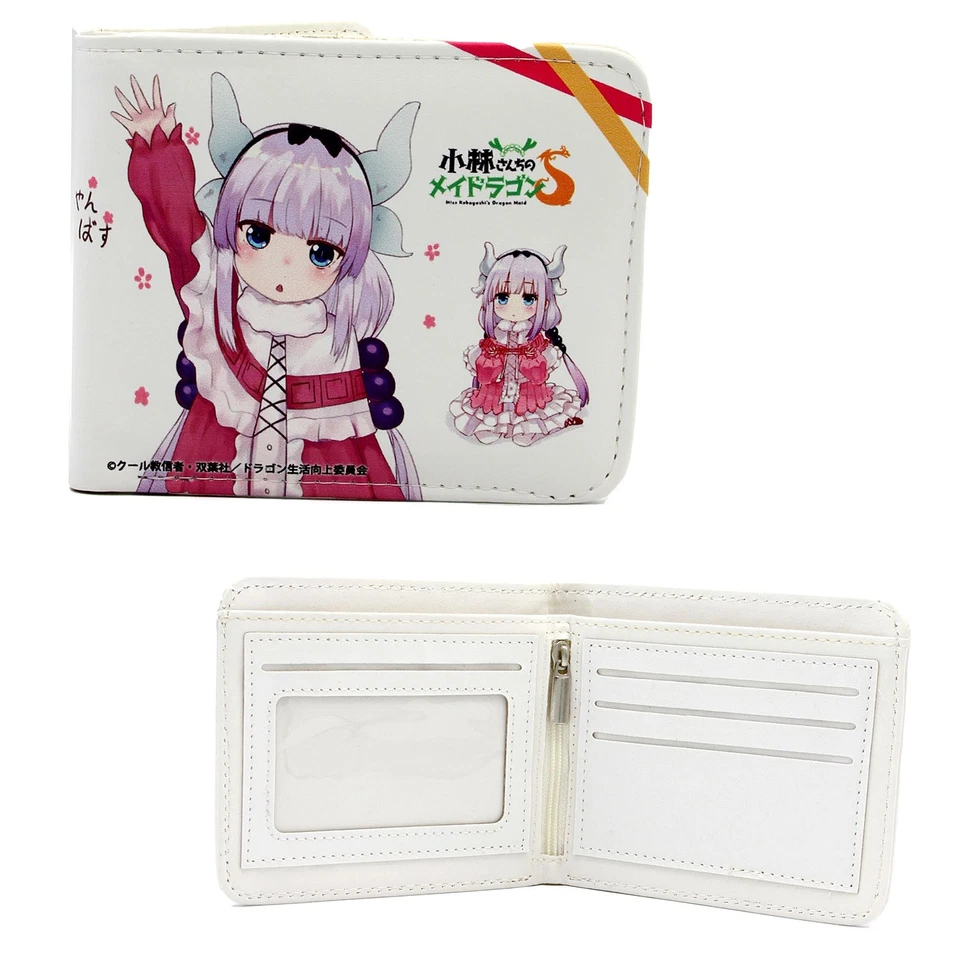 KANNA KAMUI Miss Kobayashi's Dragon Maid 4 in. Bi Fold Wallet (Kobayashi) - Image 2 of 2