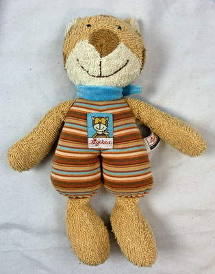 Sigikid Katze Kuscheltier Schmusetuch Stofftier Gestreift 48642 Schmusetier 25cm