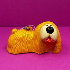 Vintage Magic Roundabout Dougal PVC Figure Keyring Keychain Car Van Mascot 90s