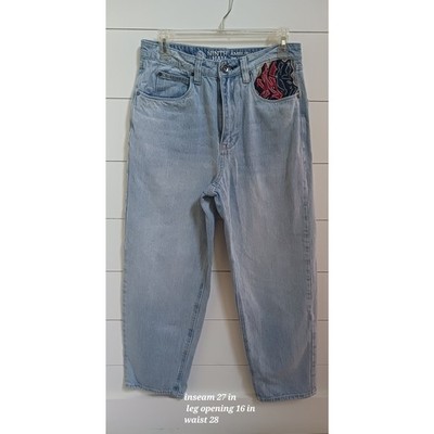 Ninth Hall Jeans Ambush Dragon Embroidered Baggy Y2K Skater 28x27
