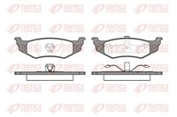 Bremsbelagsatz Scheibenbremse Remsa 0482.00 FüR JA Chrysler Plymouth Dodge 3 2
