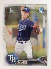 2016 Bowman Chrome Draft #BDC28 Easton McGee