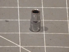 Snap On 1/4" Drive Shallow Spline Socket 1/4" TES8 TES 12Pt Dr 1980