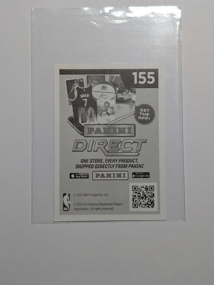 LaMelo Ball RC 2020-21 Panini Stickers #155 ROOKIE NBA Hornets - Image 2 of 2