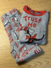 Cat In The Hat - Dr. Seuss Pajamas, Size Youth XS Or Size 4