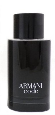 Giorgio Armani Code EDT Men 2.5 oz 75ml Refillable EDT New White Box TSTR.