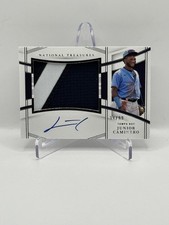 2023 Panini National Treasures Junior Caminero #149 Patch Auto 39/99 RC