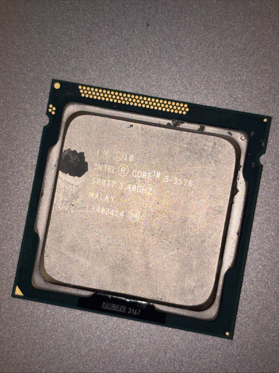 Intel Core i5-3570K Processor Model Computer Processors (CPUs) for