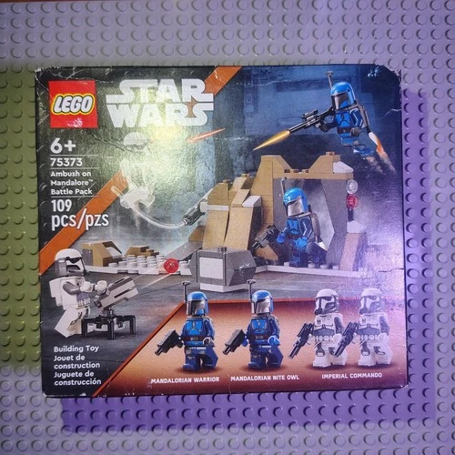 LEGO Ambush on Mandalore Battle Pack 75373 Star Wars Complete Set