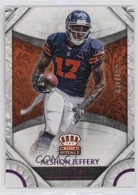 2016 Panini Preferred Retail Crown Royale Pink 31/199 Alshon Jeffery #61 y0i