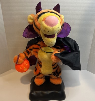 Telco Disney Tigger Halloween VTG 90s Vampire Costume & Pumpkin -In Original Box