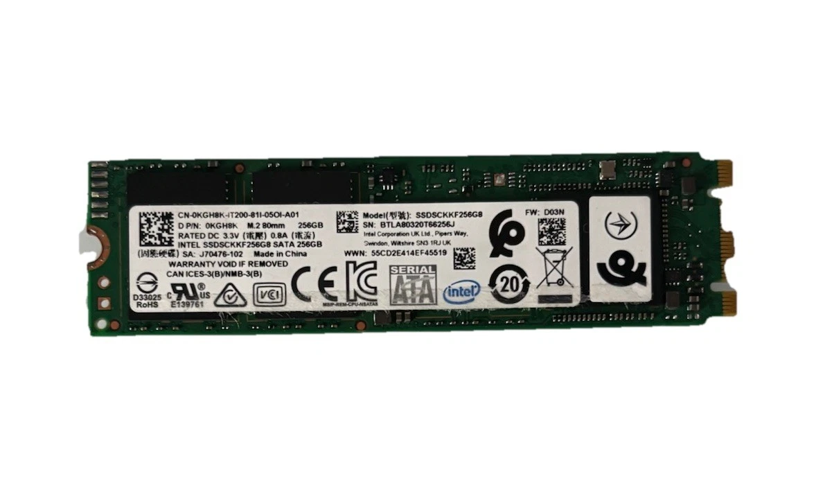 Intel M.2 Interface 256 GB Solid State Drives for sale | eBay