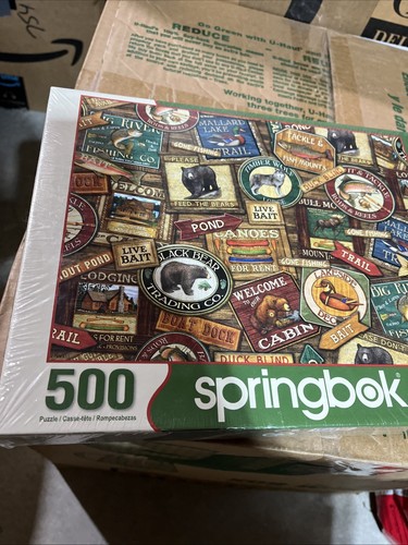 Springbock 500 Teile Puzzle "Lodgenschilder" - Bild 2 von 3