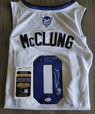 Mac McClung Signed Gate City High School Jersey Size L With Inscription JSA CERT