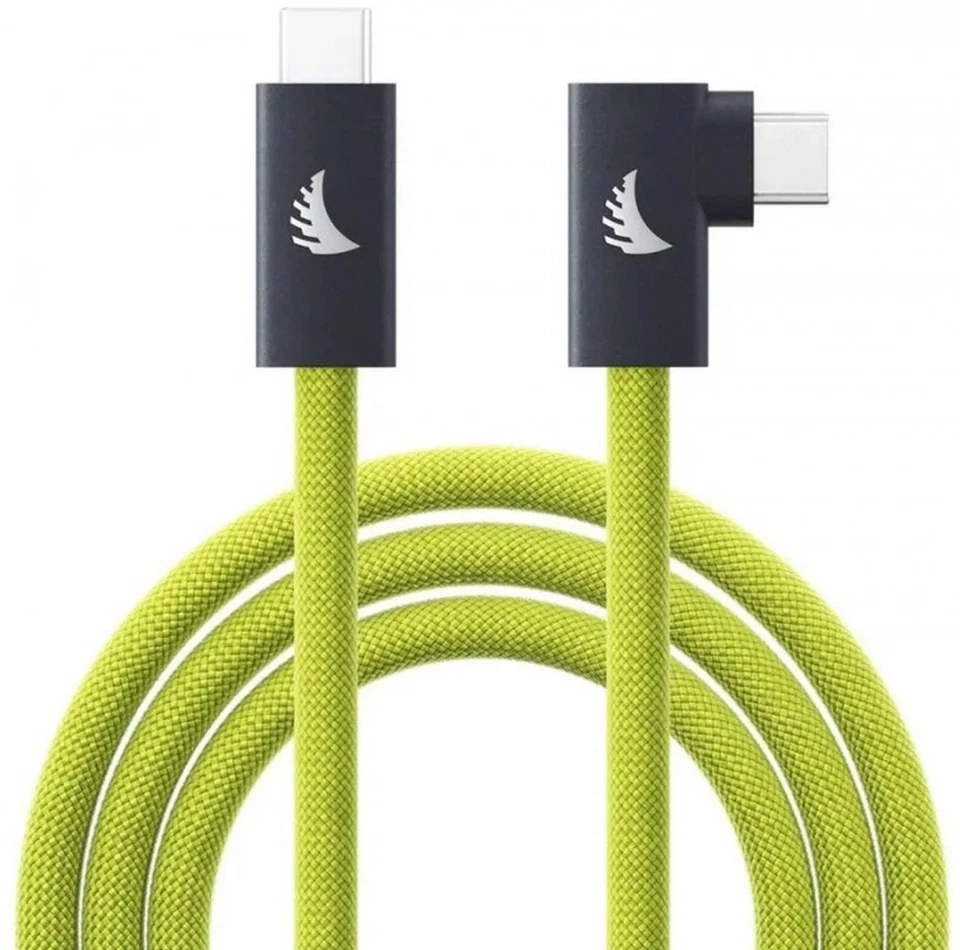 Angelbird USB-C 3.2 Solid Flex™ Tether Kabel Right-Angle Lime 4,5m | Kabel