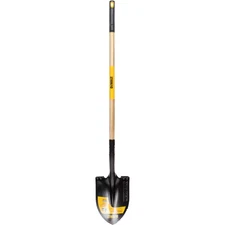 49 In. Wood Handle Carbon Steel Digging Shovel