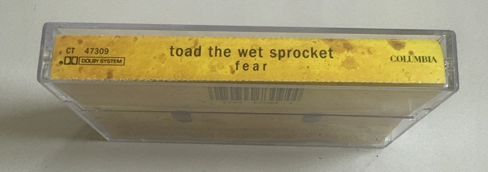 Toad The Wet Sprocket Fear Cassette Tape 1991 Columbia Alternative Rock EX / EX - Image 4 of 4