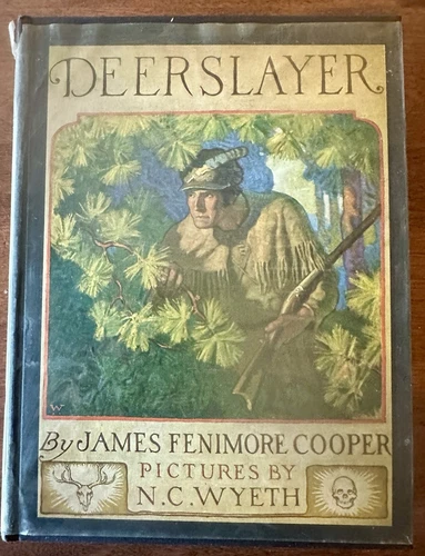 The Deerslayer James Fenimore Cooper 1929 Scribner's Ed, N.C. Wyeth Illus