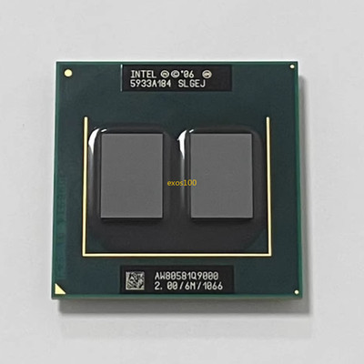 Intel Core 2 Quad Q9000 SLGEJ 2.0 GHz/6M/1066MHz Socket P AW80581GH0416M CPU