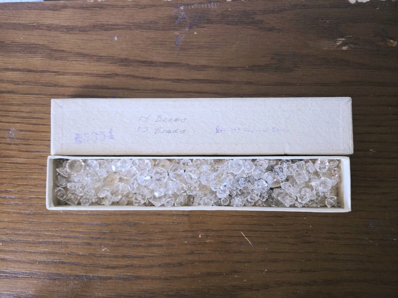 Vintage Crystal Beads, Loose, Japan