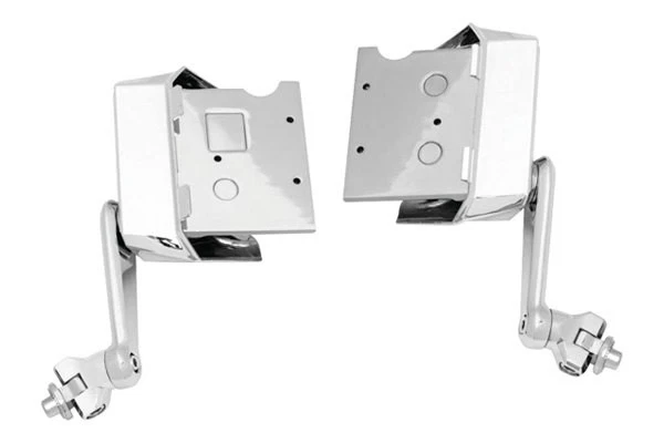 For Honda Goldwing 1800 2001-2020 Kuryakyn 6758 Omni Mount Highway Pegs Black Foto 2 de 3