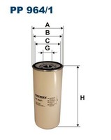 Filtron Kraftstofffilter PP 964/1 FüR