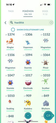 Pokémon Acc Go - 35x Guaranteed Lucky Trades - 100x 2016 Legacy Pokemons