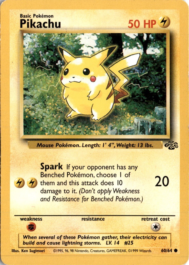Jungle #60/64 Pikachu
