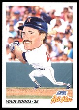 Wade Boggs 1992 Score #434 Boston Red Sox MLB READ FREE SHIPPING AutographDen