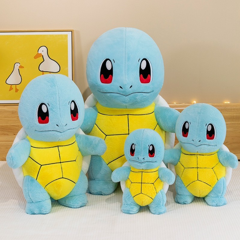 Peluche Squirtle Pokémon Kawaii Gigante Morbido di Alta Qualità Fan Anime 2026