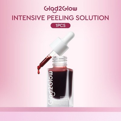 Glad2Glow Peeling Solution AHA BHA PHA INTENSIVE Serum 15ml