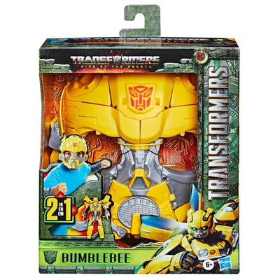 Transformers: Rise of the Beasts Movie Bumblebee 2-in-1 Converting mask NEW MINT