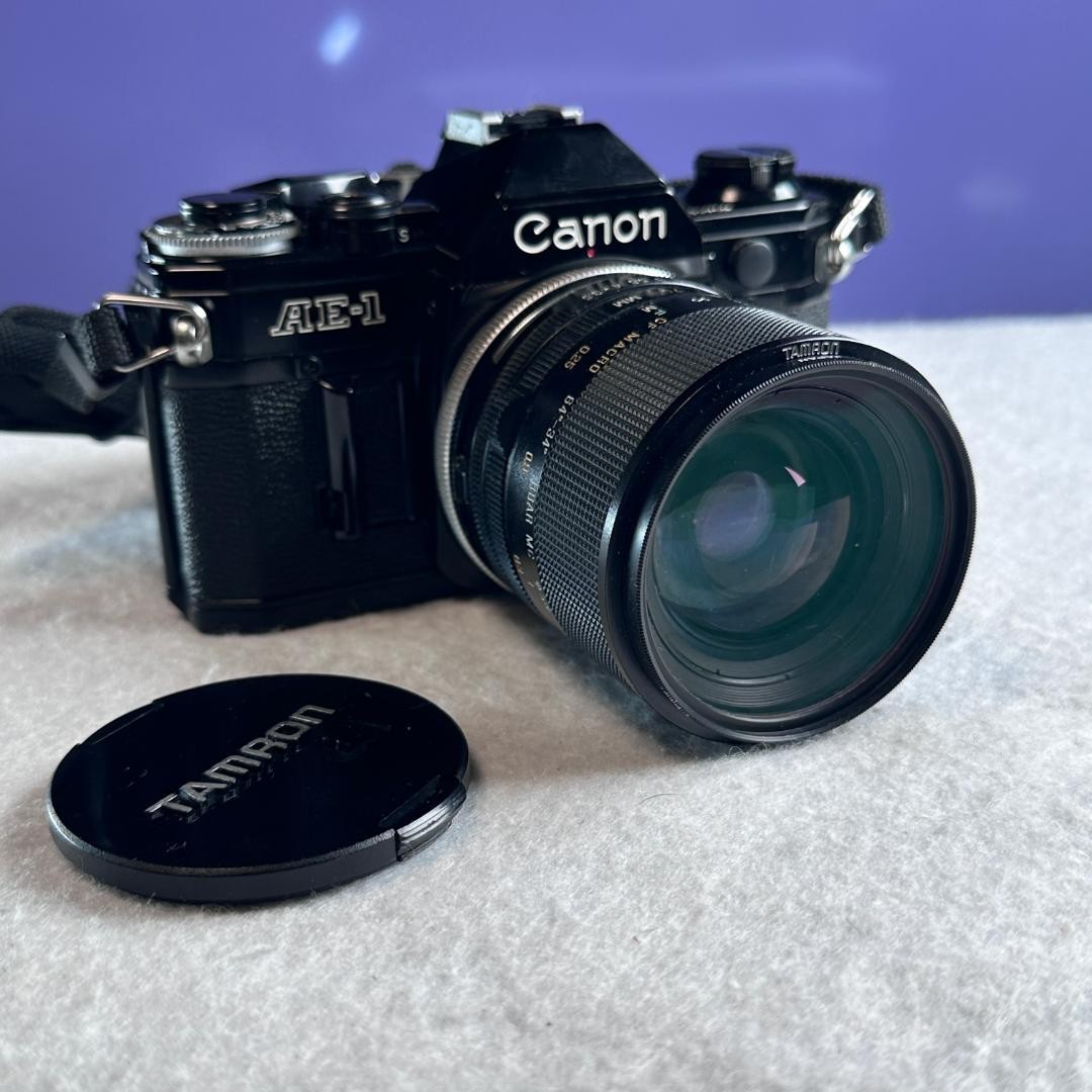 Canon AE-1 Camera Body & Tamron 35-70mm Lens Kit Used | eBay