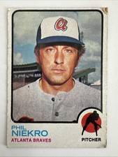 1973 Topps #503 Phil Niekro Atlanta Braves - FAIR