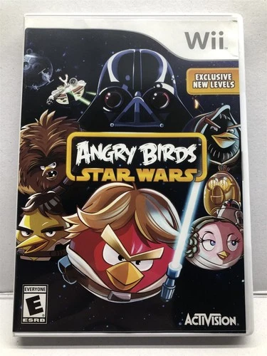 Angry Birds Star Wars (Nintendo Wii, 2013) Clean & Tested Working - Free Ship