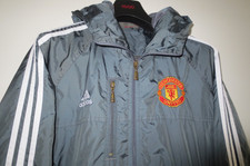ADIDAS MANCHESTER UNITED WIND JACKE mit KAPUZE GR. S NEUWERTIG