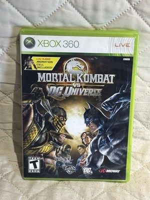 Mortal Kombat vs DC Universe XBOX 360 Video Games Arcade Fighter No Cell
