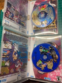 SEGA Dreamcast with Sonic Adventure 1 & 2